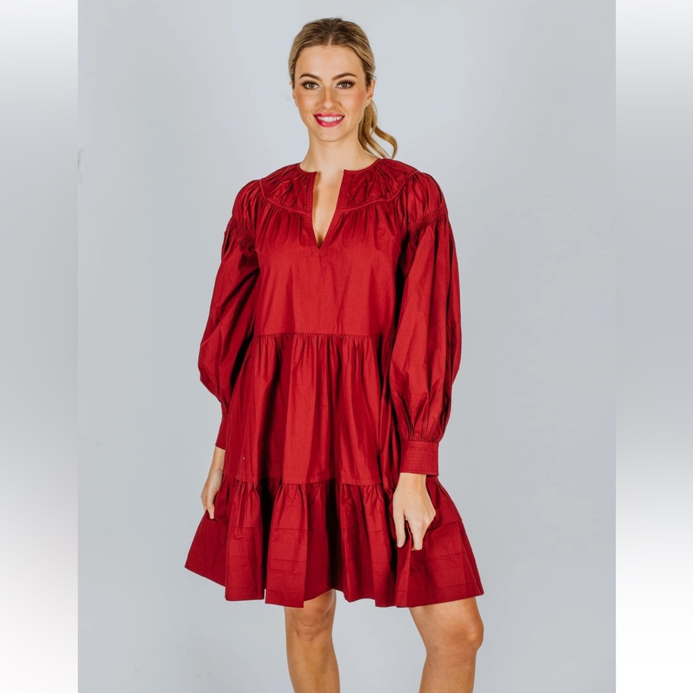 EASTER SALE ! Ulla Johnson 🔥 Rosa Dress Bordeaux